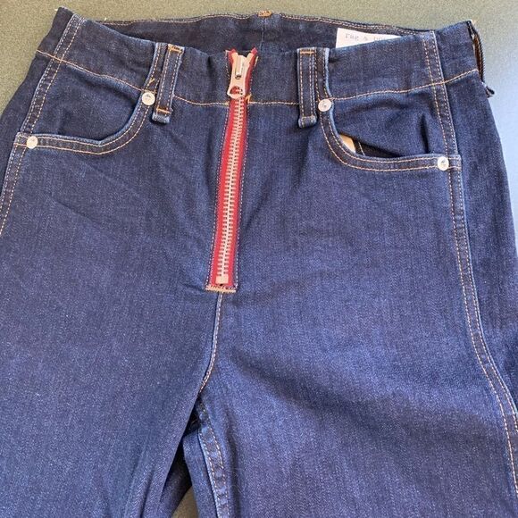 Rag & bone Nina high rise cigarette 24 vgc frayed - Picture 2 of 15